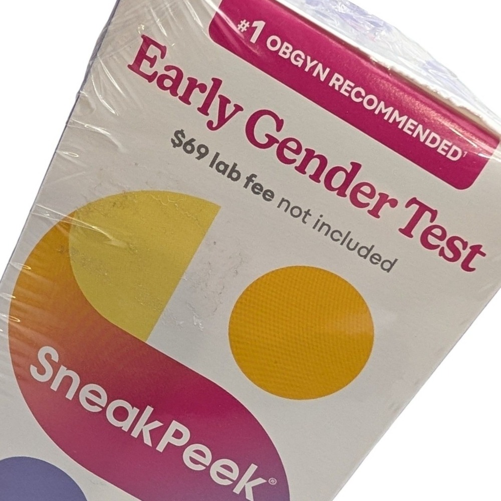 SneakPeek Early Gender Test DNA Kit Myriad Genetics Multicolor New Sealed